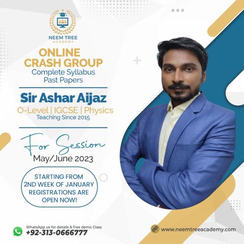 Sir Ashar Aijaz | Physics Teacher